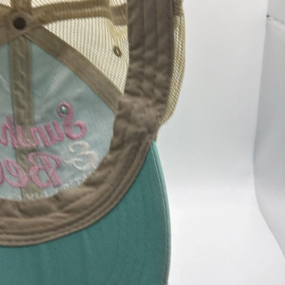 Piper Lou Hat Sunshine & Beer That's Why‎ I'm Here Trucker Mesh Cap